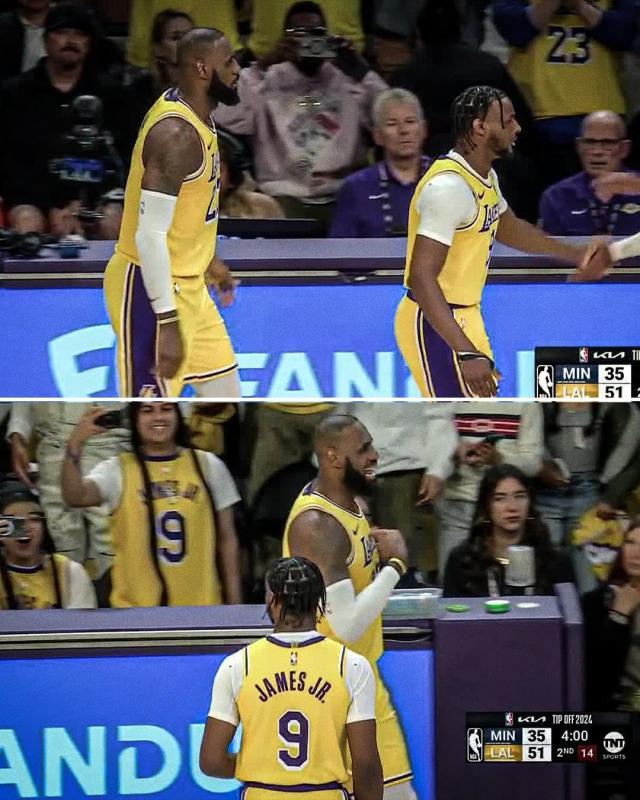 九游娱乐官网-父子同台创造历史！詹姆斯：人生最棒的时刻之一